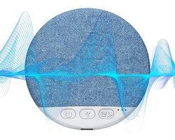 Kussen luidspreker om te slapen | Draadloze beengeleiding slaapluidspreker met draadloos 5.4 & hifi-geluid | Draagbare witte ruismachine met automatische uitschakeltimer voor zijslapers