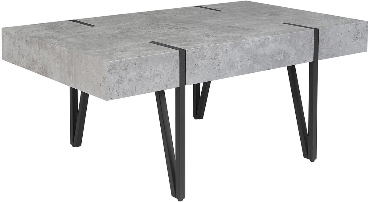 ADENA - Salontafel - Lichtgrijs - MDF
