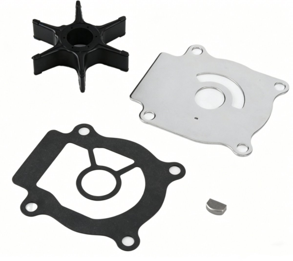Waterpomp Reparatieset - Buitenboordmotoren waterpomp Impeller - Waterpomp Impeller Reparatieset voor DT/DF 20/25/30/40/50 Buitenboordmotor, Vervangt 17400-96403