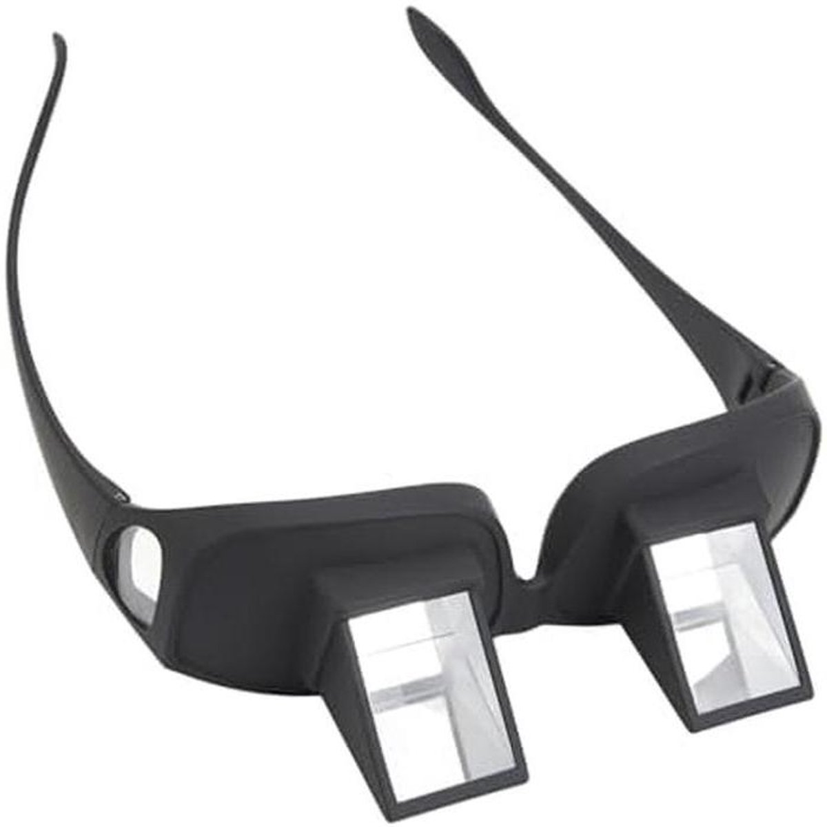 Luie Bril - Leesglazen Prismbril - Ontspannen Lezen - 90 Graden Reflectie - 16 x 7 x 6 cm - Zwart