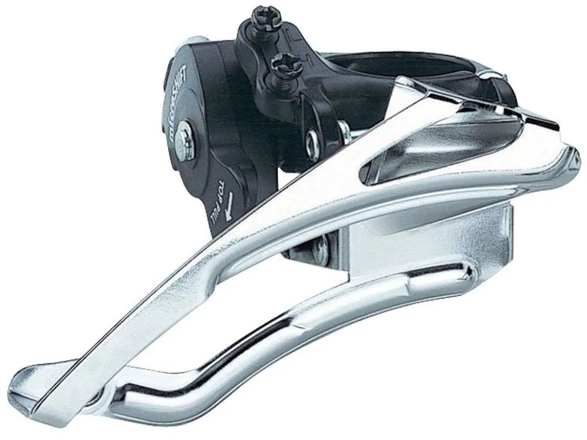 Microshift Dual Pull Voorderailleur Zilver 3 x 8s