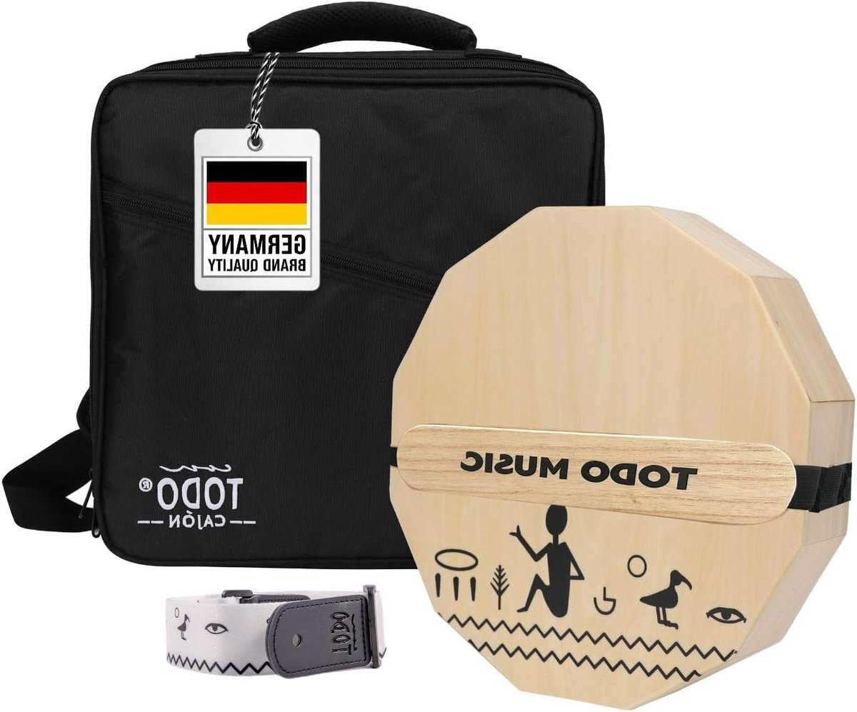 Cajon Percussie Instrument - Handtrommel Box Drum - Muziek Maken - 3 Verschillende Geluiden