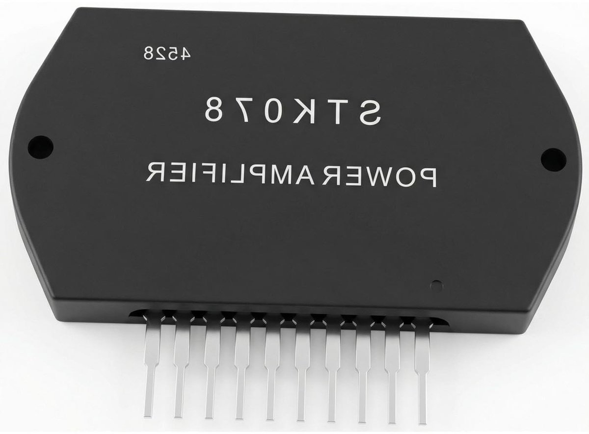 Eindversterker IC - Hybride Versterker - Audio Versterken - Hybride Halfgeleider - 80x45mm - Niet gespecificeerd