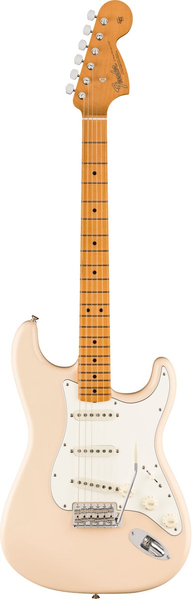 Fender Vintera III Late '60s Stratocaster Olympic White - ST-Style elektrische gitaar