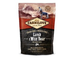 Hondenvoer CARNILOVE - Lam en Wildzwijn - Graanvrij, 1.5kg, Holistische Voeding