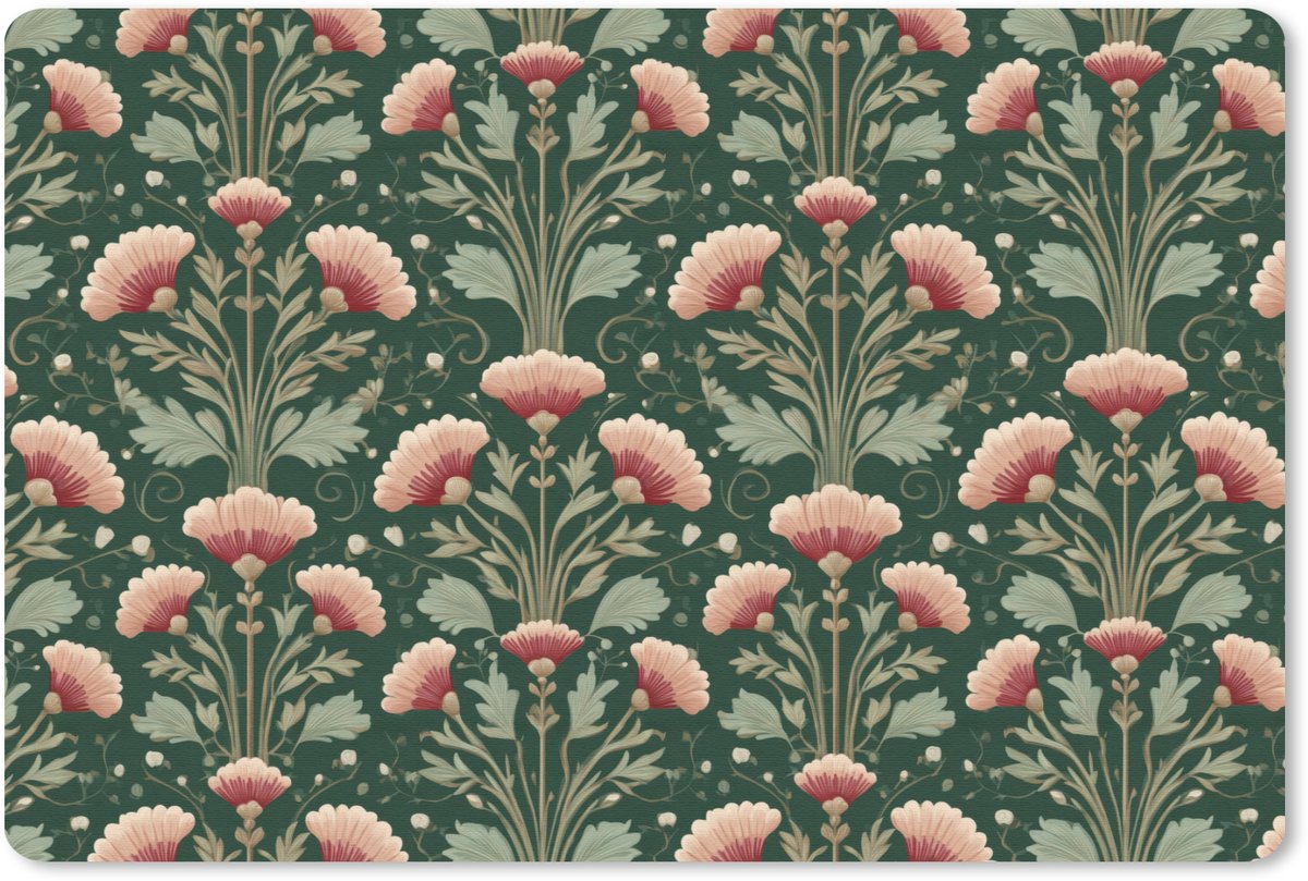 Muismat 13x8 cm - Mousepad Patroon - Botanisch - Kleurrijk - Muismatten