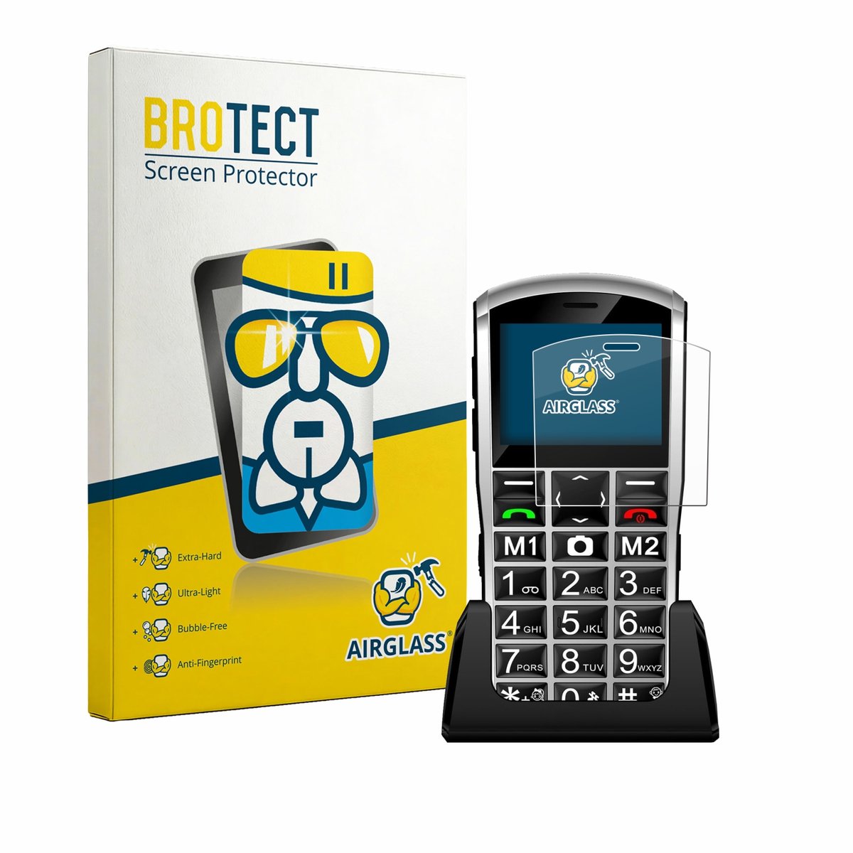 Screenprotector voor Artfone A400 Pro 4G Beschermglas transparant