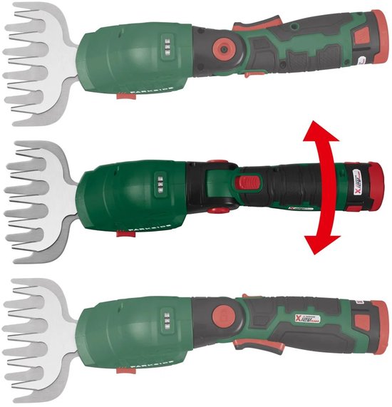 PARKSIDE® Accu-gras-/struikschaar met steel en wielen - 4 V, 2,0 Ah - 2-in-1: voor perfecte gazonranden en getrimde struiken - Trimmen zonder te bukken van Merkloos	 — afbeelding 5