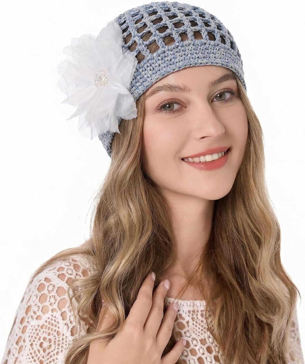 Gebreide Beanie - Damesmuts Hoed - Dagelijkse Stijl - Hand Gebreid - One Size - Multicolor