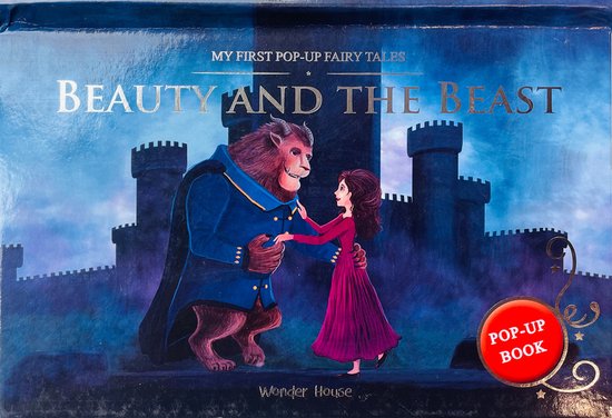 My First Pop-Up Fairy Tales - Beauty and the Beast Pop Up Books for Children
