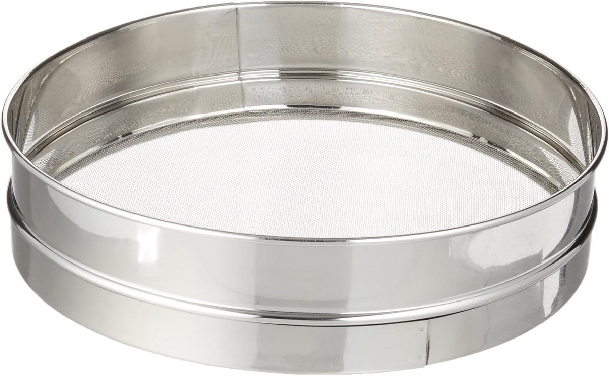 Keuken Zeef - Vergiet Keuken - Voedsel Zeven - Professionele Kwaliteit - 305 cm - Zilver