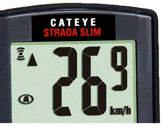 Cateye CC-RD310W Fietscomputer - Strada Slim - Draadloos - Zwart — afbeelding 3