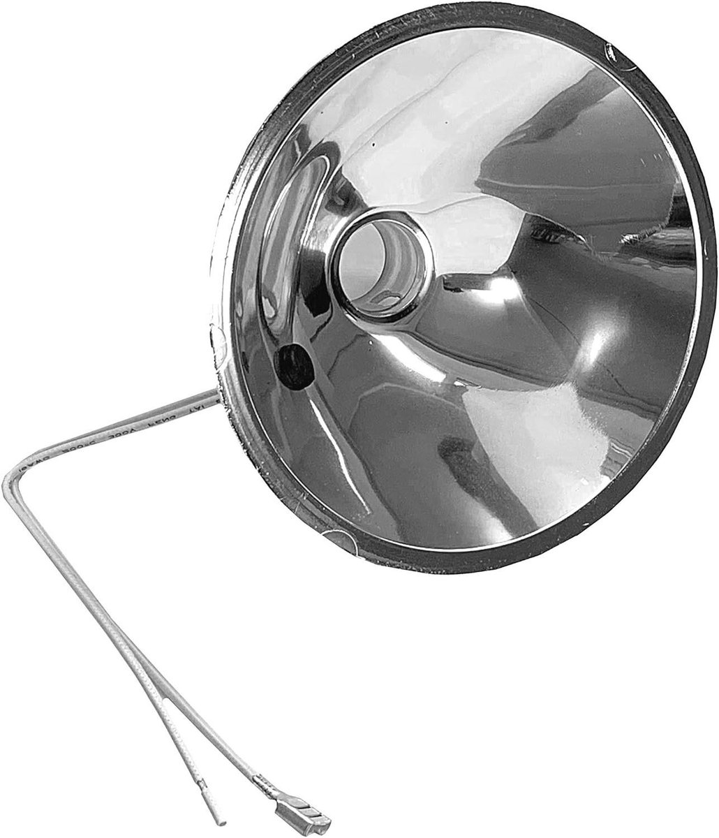 Reflector - Reserve Reflector - Lamp Reparatie - Dubbele Reflector - 11 x 11 x 7 cm - Zilver