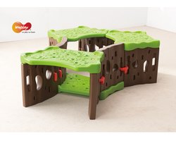 Eduplay speelgoed Forest Tunnel - kleurrijke kunststof tunnel voor kinderen.