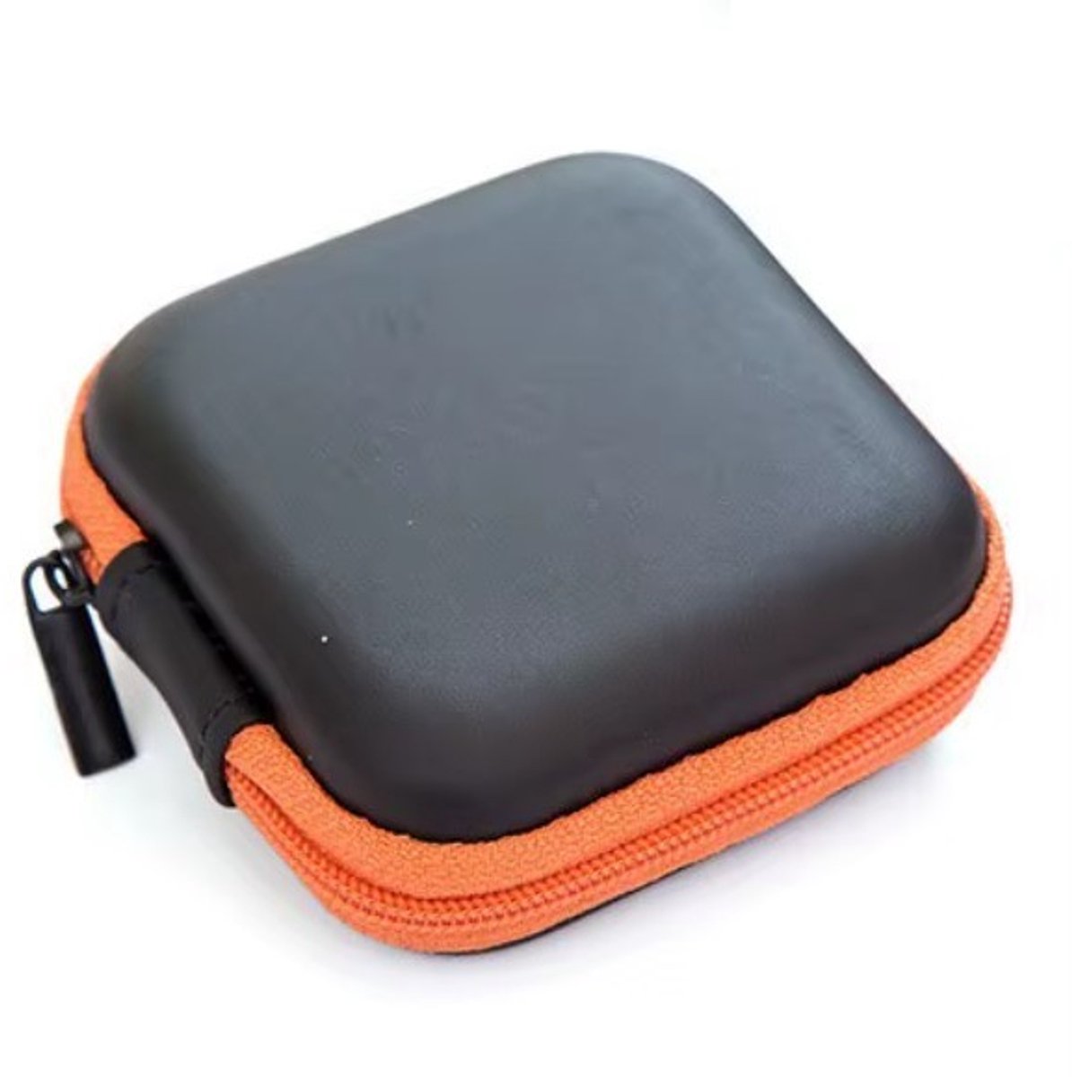 Go Go Gadget - Kabeltasje - Klein formaat - Oordop case - Hardcase - Vierkant - Oranje