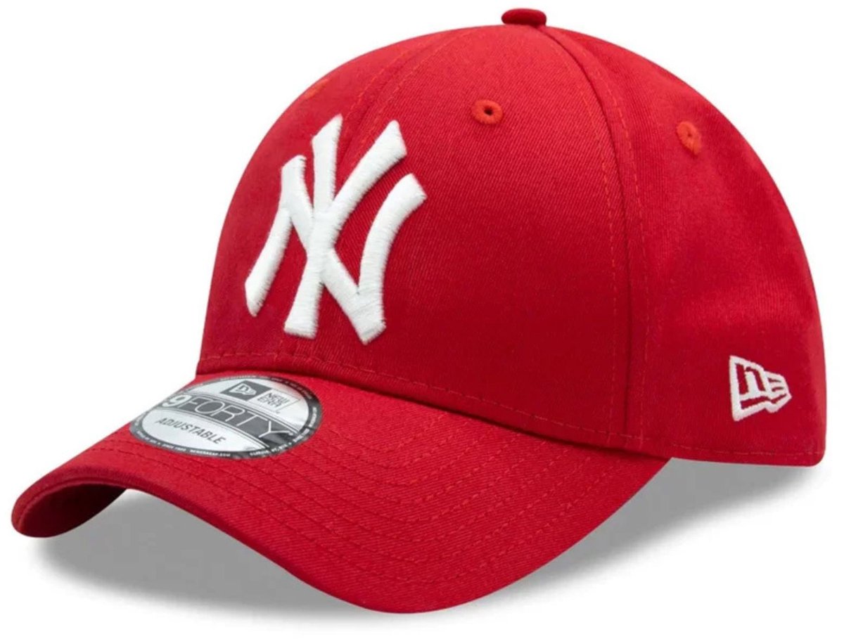 New Era Yankees Cap - rood/wit - pet