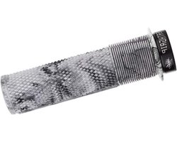 MTB Handvatten - Fietsgrepen Stuur - Mountainbiken - Lock-on Ontwerp - 13 cm Lengte - Sneeuw Camo