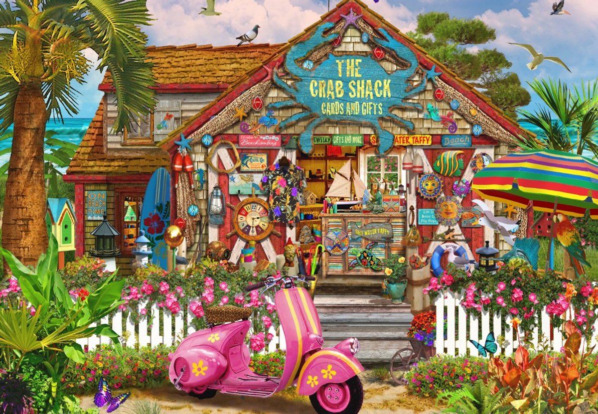 Bluebird Puzzle legpuzzel The Crab Shack Gifts - 1000 stukjes.