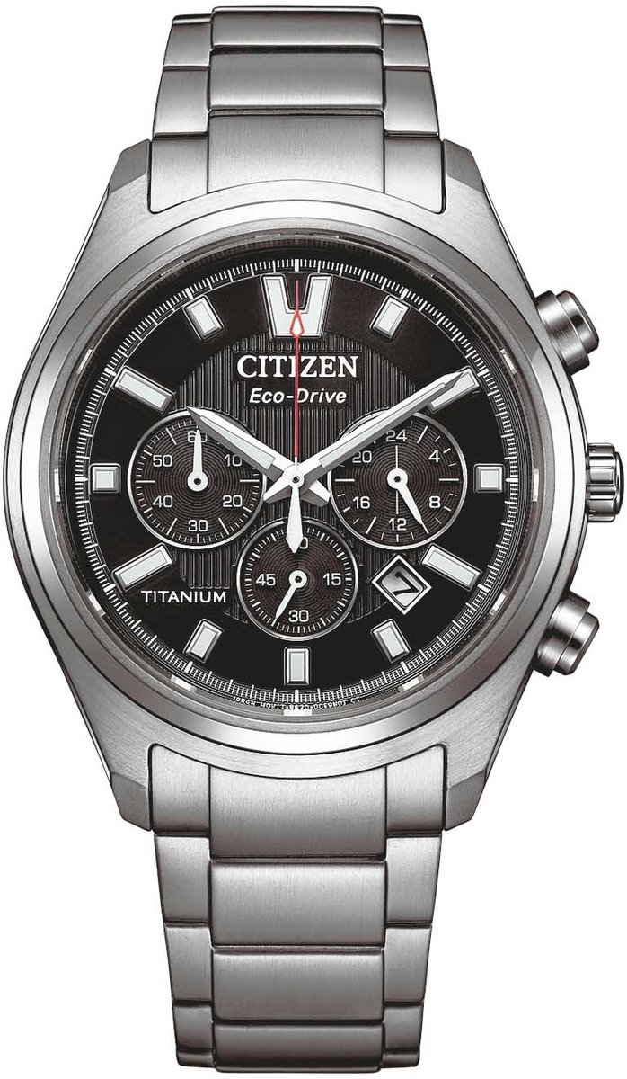Citizen CA4750-51E Super Titanium Eco-Drive horloge 40 mm