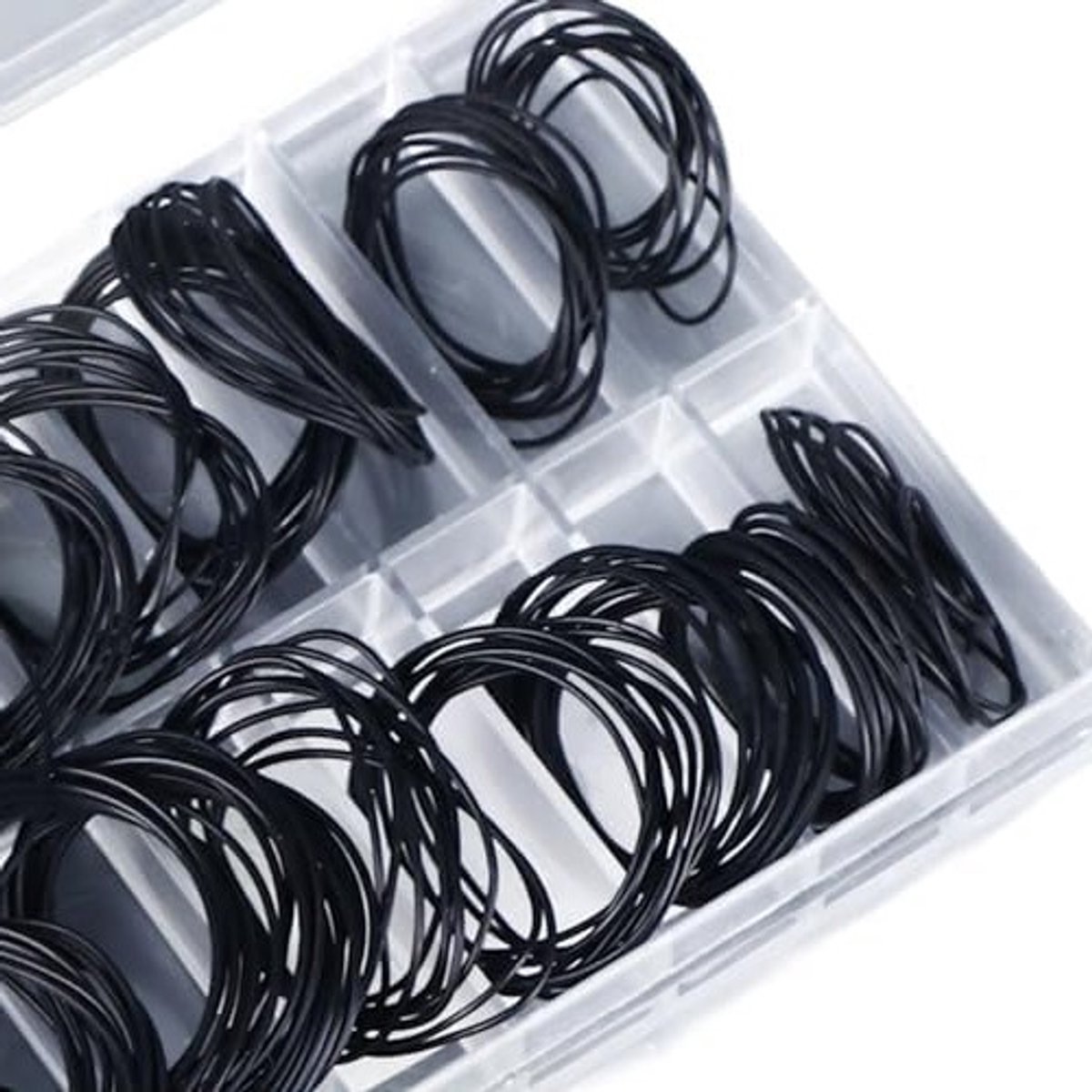 O-ring Set voor Horloge Reparatie - 180 Stuks Waterdichte Rubber Seals in 10 Maten voor Horloges en Gasketen