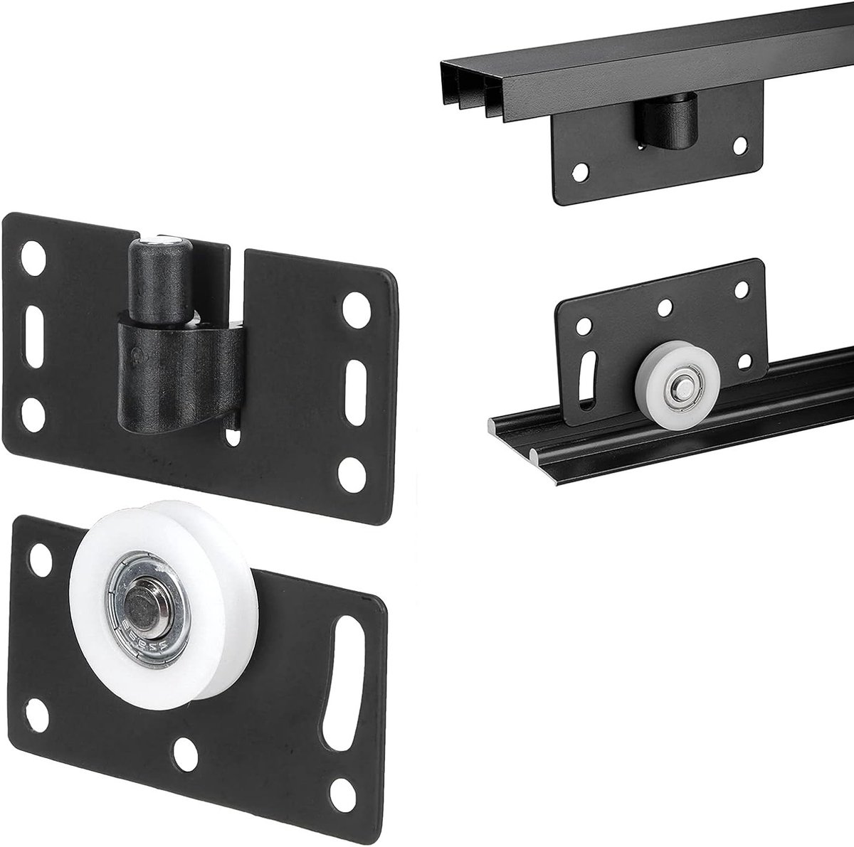 Nylon Wielen voor Schuifdeuren, Deurroller en Pulley Hardware voor Kasten en Kledingkasten