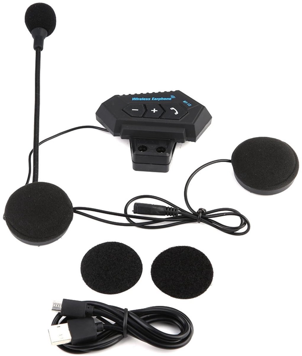 Store_7 - Motorhelm Bluetooth Headset - Ultradunne Helm Heaphones - Handsfree Bellen - USB Opladen - Hoge Geluidskwaliteit - Veilig Rijden