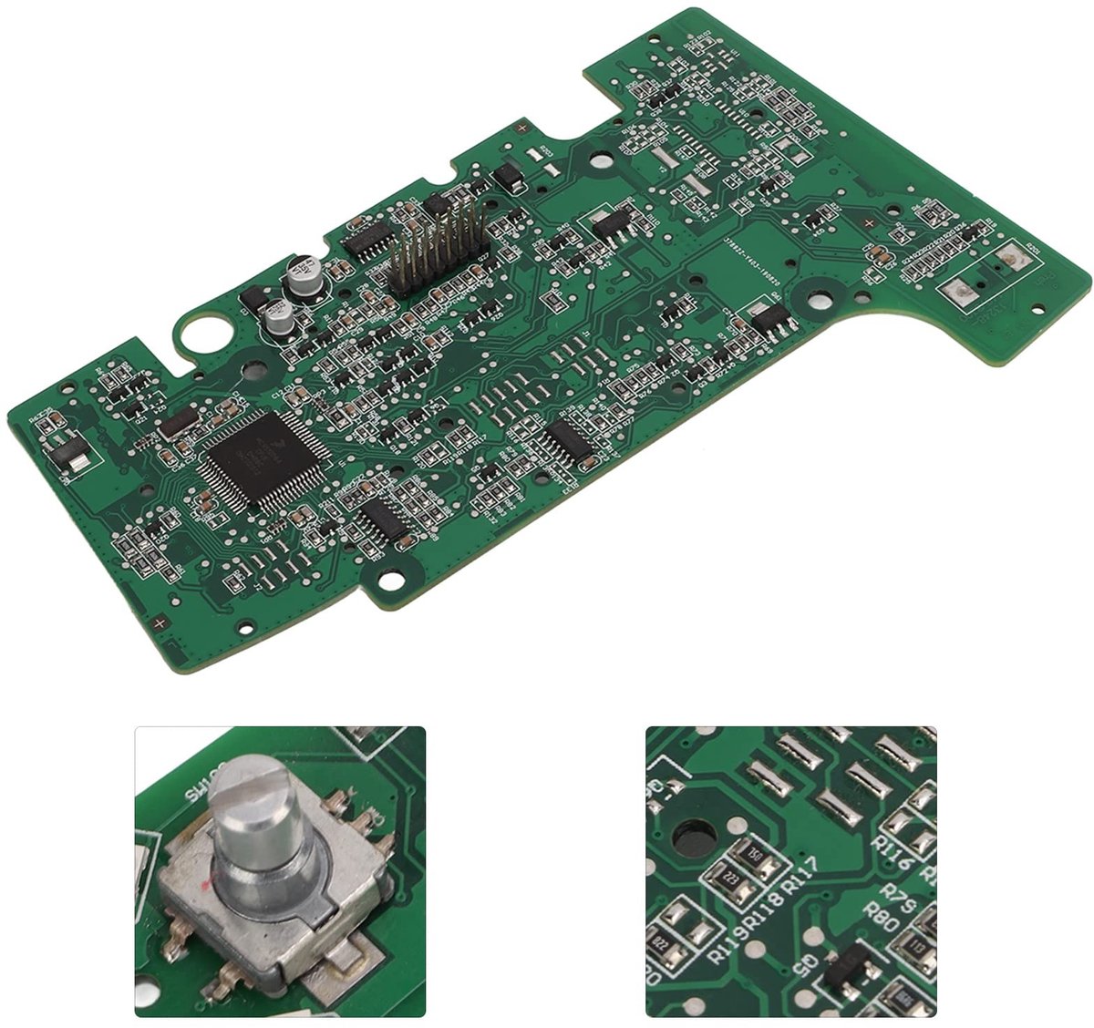 Vt products besturingsprintplaat E380 - Multimedia interface - Navigatievervanging - Groen - Bedieningspaneelcircuit - Geschikt voor Q7 A6 S6 - M...