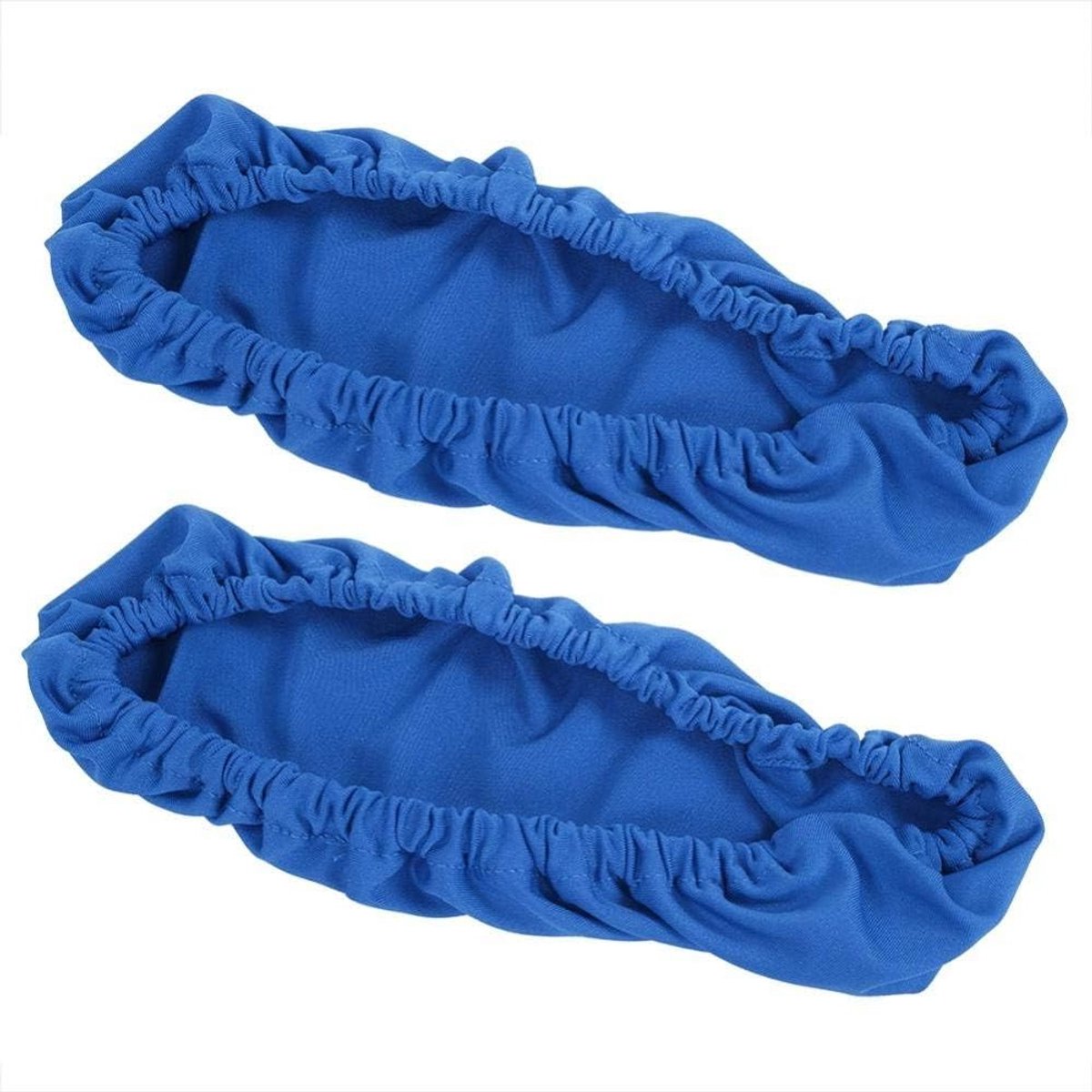 Stoelarmhoezen van 92% Polyester en 8% Elastaan - Bescherming voor Kantoorstoelen - Blauw, Universele Pasvorm, Duurzaam en Comfortabel