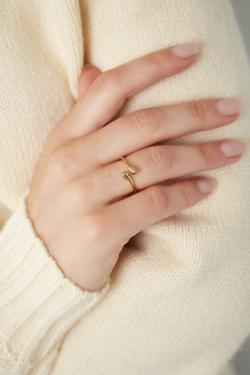Basic Open Ring - Cadeau - Goudlief.nl