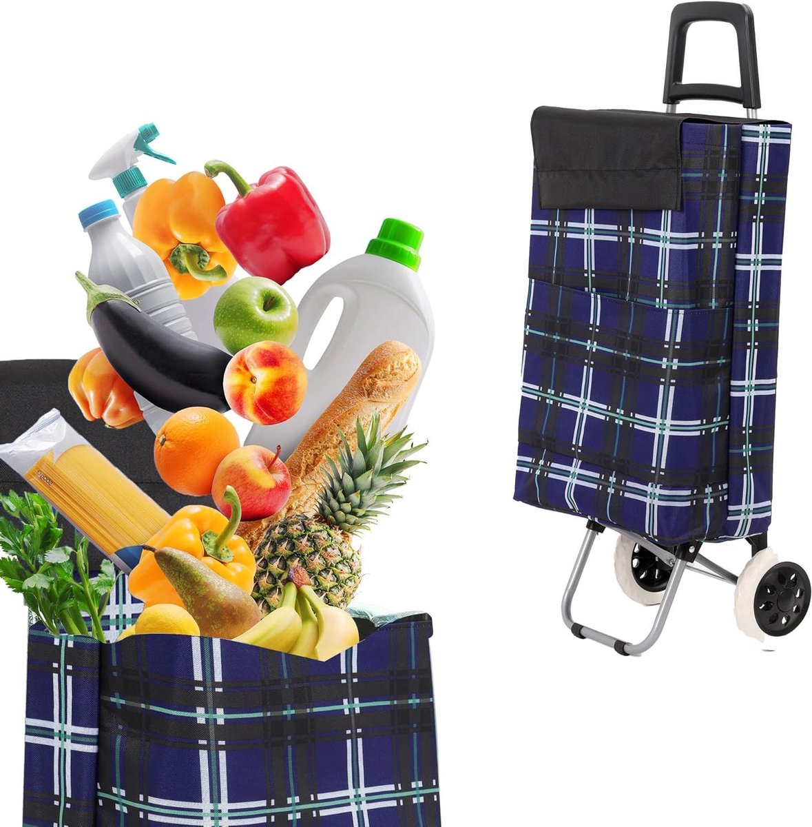 Winkeltrolley - Trolley - Boodschappentrolleys - comfort