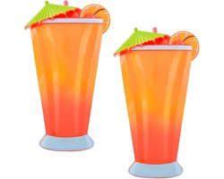 O2COOL - Boca Clips® Extra Stevige Handdoekclips - Carribean Cocktail