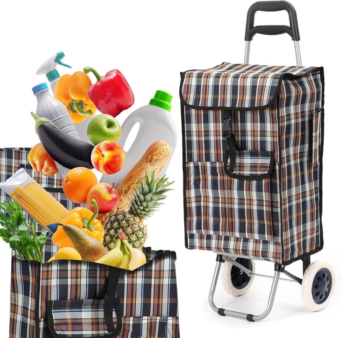 Winkeltrolley - Trolley - Boodschappentrolleys - gebruiksgemak