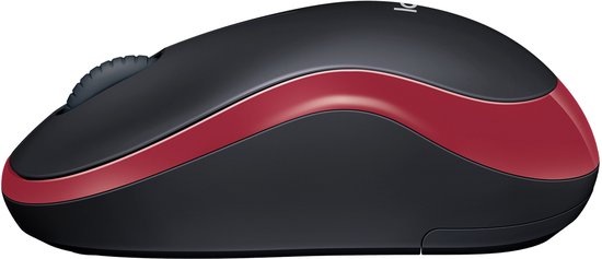 Logitech M185 - Draadloze Muis - Rood