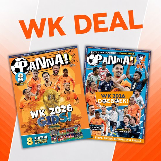 PANNA! WK Deal bundel met WK Gids en WK Doeboek.