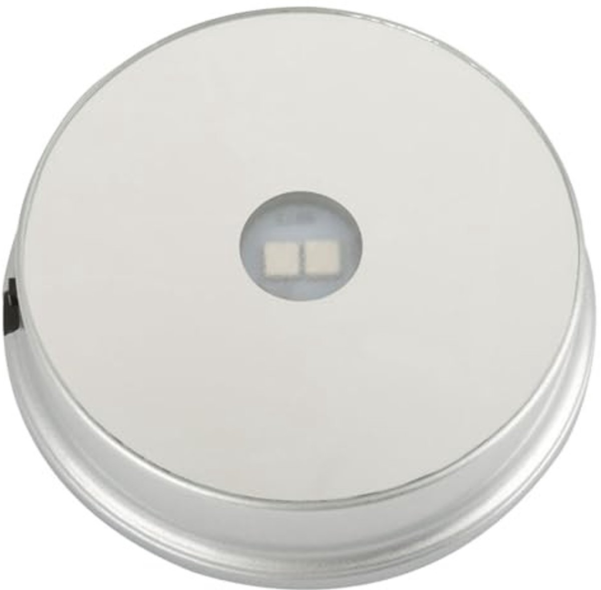 Dailygoods - Dailygoody - Displaystandaard - LED-verlichting - Elektrisch gemotoriseerd - Geel - Draaibaar - Voor sieraden en fotografie - Compact ontwerp