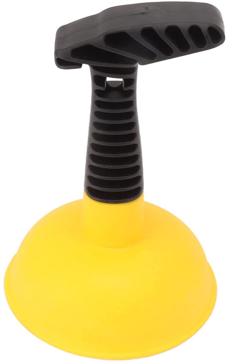 Dailygoods - Dailygoody - Gootsteenplunjer - Krachtige afvoerzuiger - Antislip handvat - Mini-plunjer voor badkamerafvoeren - Eenvoudig te gebruiken