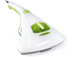 TIM® Huisstofmijt Stofzuiger - Matras Reiniger Met Sterke zuigkracht – Matrasreiniger Met UV-C Licht - Matras Stofzuiger - Matrasreiniger Stofzuiger - Anti Huisstofmijt - Huisstofmijt Bestrijder - Groen - ‎33cm x 25cm x 12cm