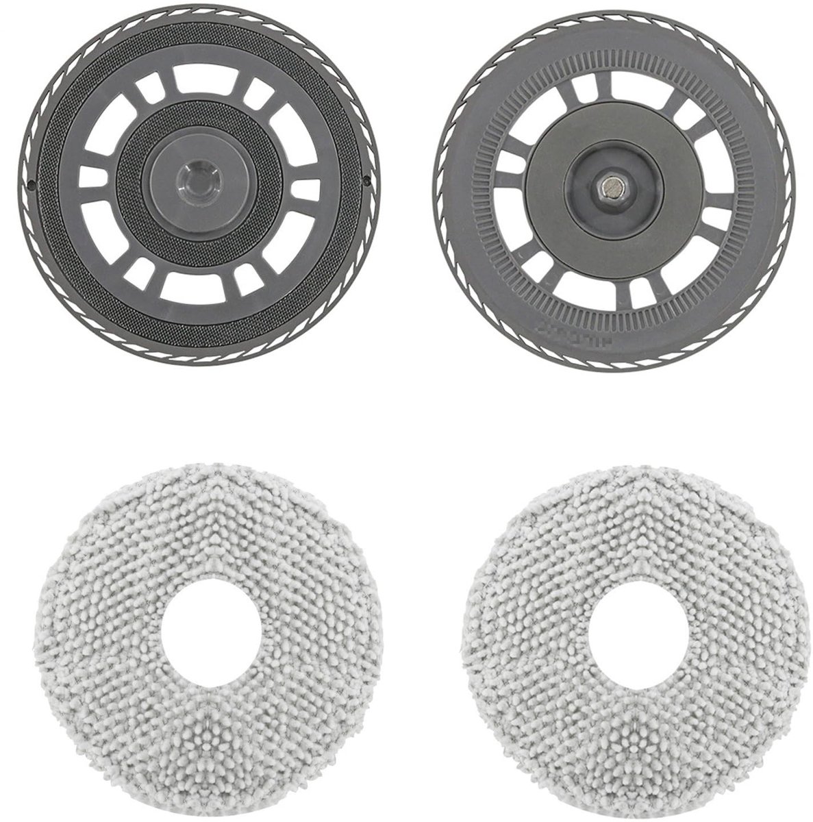 Dailygoods - Cosensi - Dailygoody - Mopdoeken - Vervangende houder - Ideaal voor vloerreiniging - 2 stuks - Geschikt voor Dreame L10s Pro en andere modellen