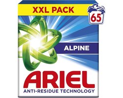 Ariel Snel Oplosbaar Waspoeder - Alpine - Anti-Residu Technologi - 65 Wasbeurten