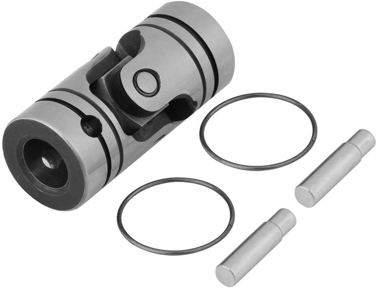 Dailygoods - Dailygoody - Universele Cardan Koppelingen - Motoras Connector - Metalen Compleet Kit - Binnenste Diameter 20mm - DIY Draaibare Verbinding - Geschikt ...
