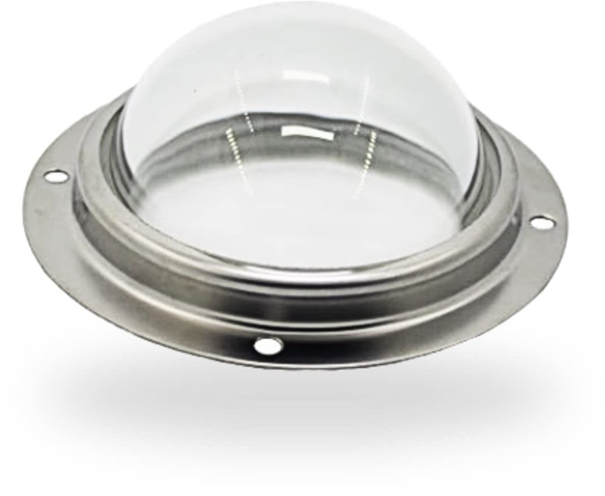 Dailygoods - Dailygoody - LED Plano Convex Lens - Bevestigingsbeugel inbegrepen - Geschikt voor 20-200W LED - 100mm - Verlichting - Optische lenzen - Geschikt voor