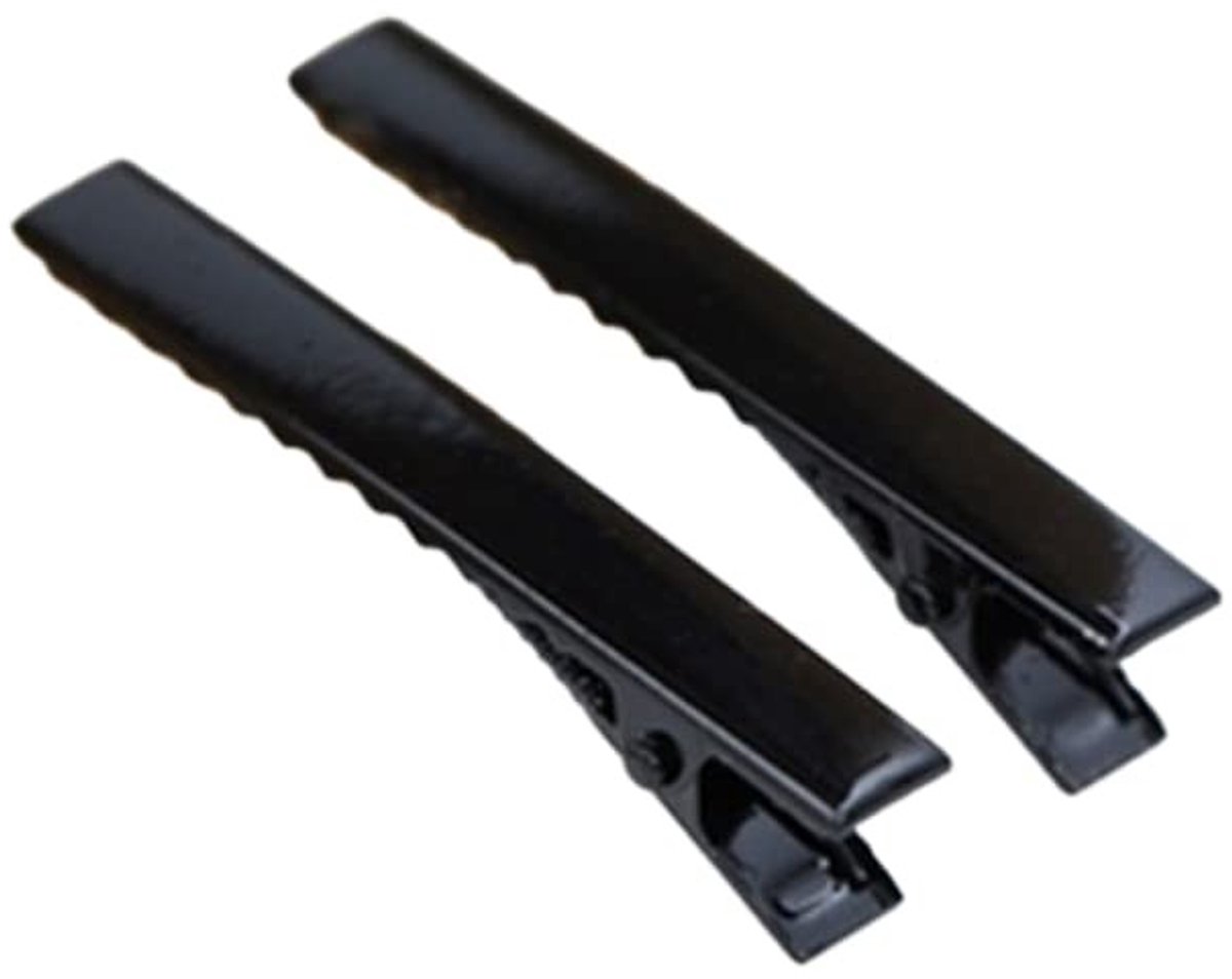 Dailygoods - Set van 20 Antislip Haarspelden voor Dames, Zwart