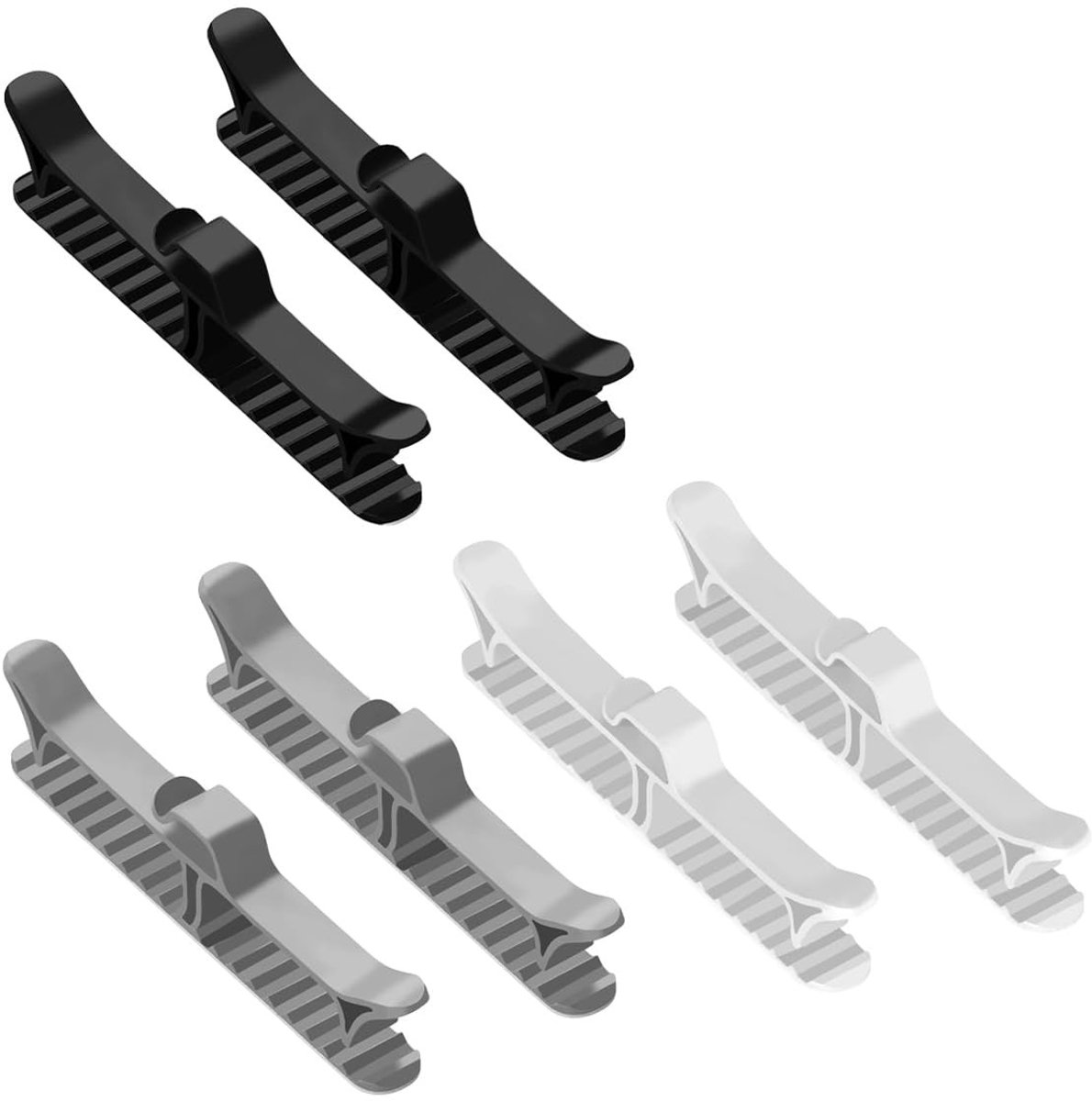 Dailygoods - 6-delige Kabeloproller Set voor Draadorganisatie