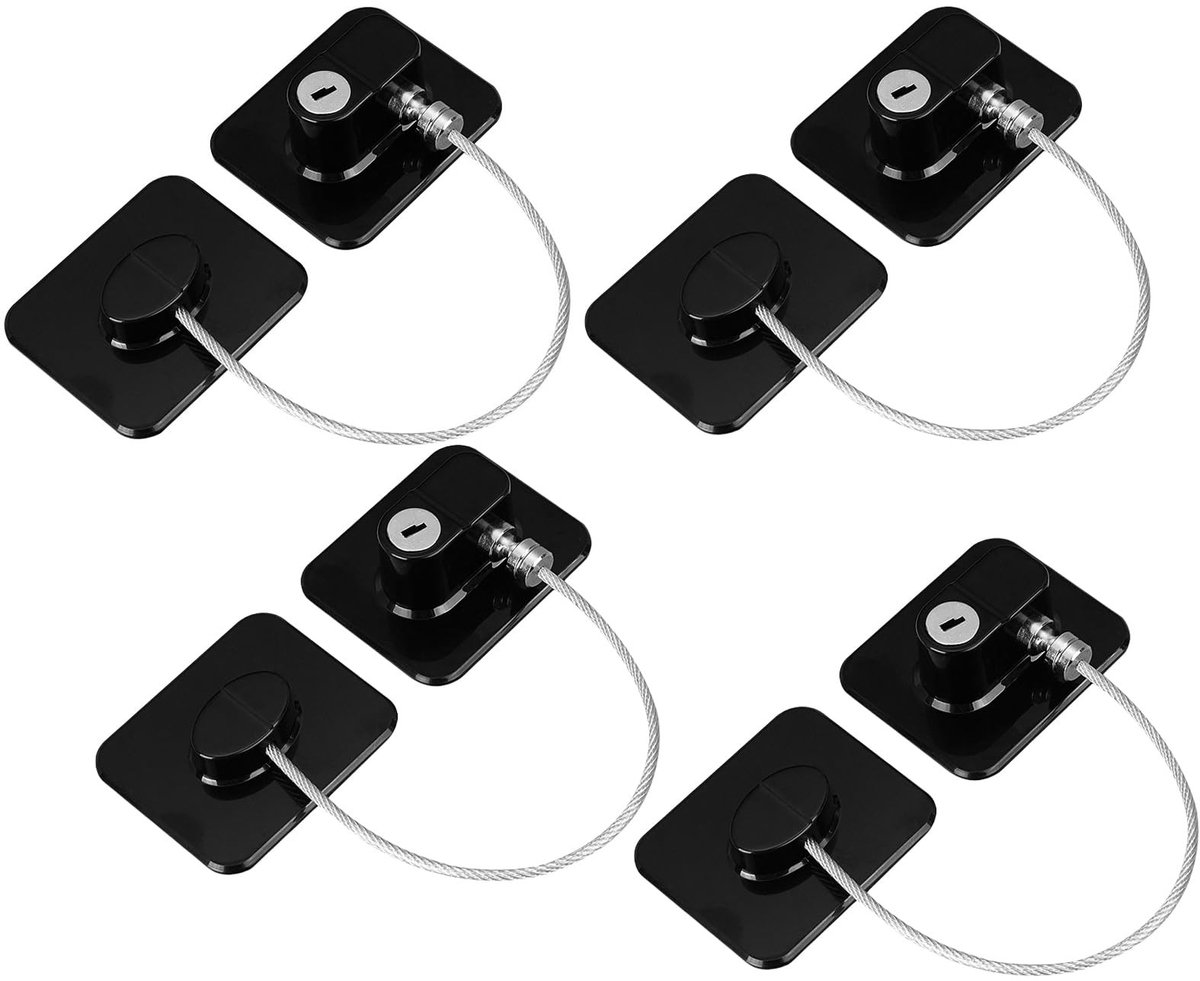 Dailygoods - 4 Pack Kinderveiligheid Sloten voor Huishoudelijke Veiligheid