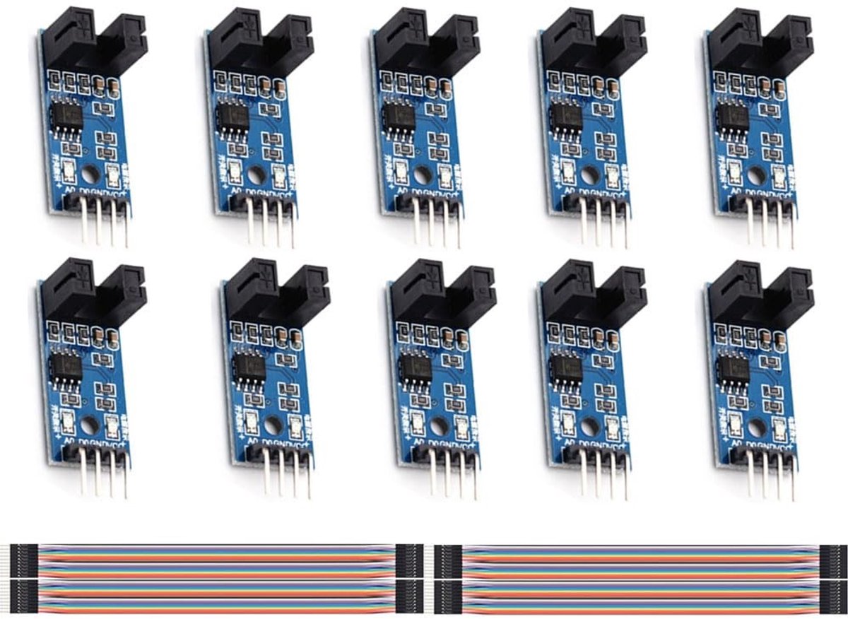 Dailygoods - 10 Stuks Snelheidsmeter Module met IR Optische Koppeling