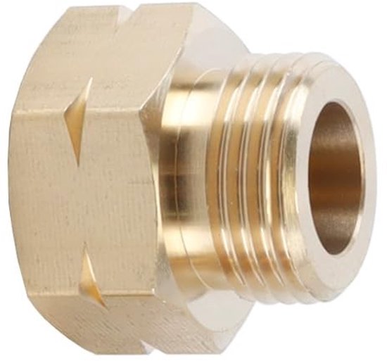 Dailygoods - Set van 4 Koperen Gascilinderadapters voor Vloeibaar Butaangas — afbeelding 4