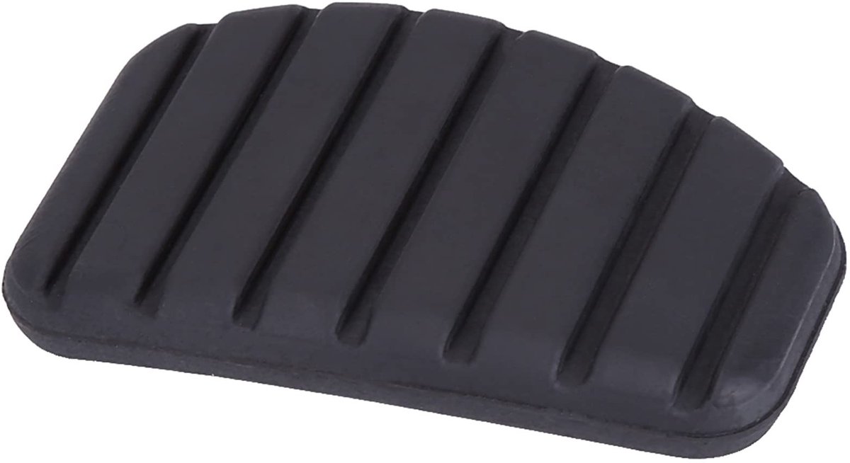 Dailygoods - Dailygoody - Duurzaam Koppelingsrubber - Rempedaal Rubber Pad Cover - Antislip Zwart - Caoutchouc Pedale Embrayage - Perfecte Vervanging voor Verslete