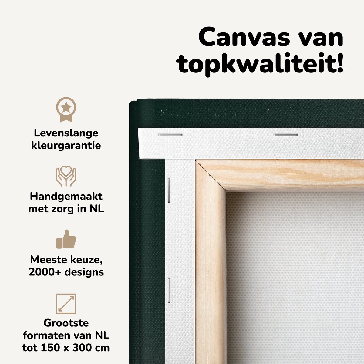 Canvas schilderij 140x90 cm - Wanddecoratie Klimaat en milieu illustratie met wereldbol en