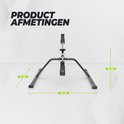 Afmetingen van de VirtuFit MB100 stoelfiets: 41 cm diep, 53 cm breed en 25 cm hoog.