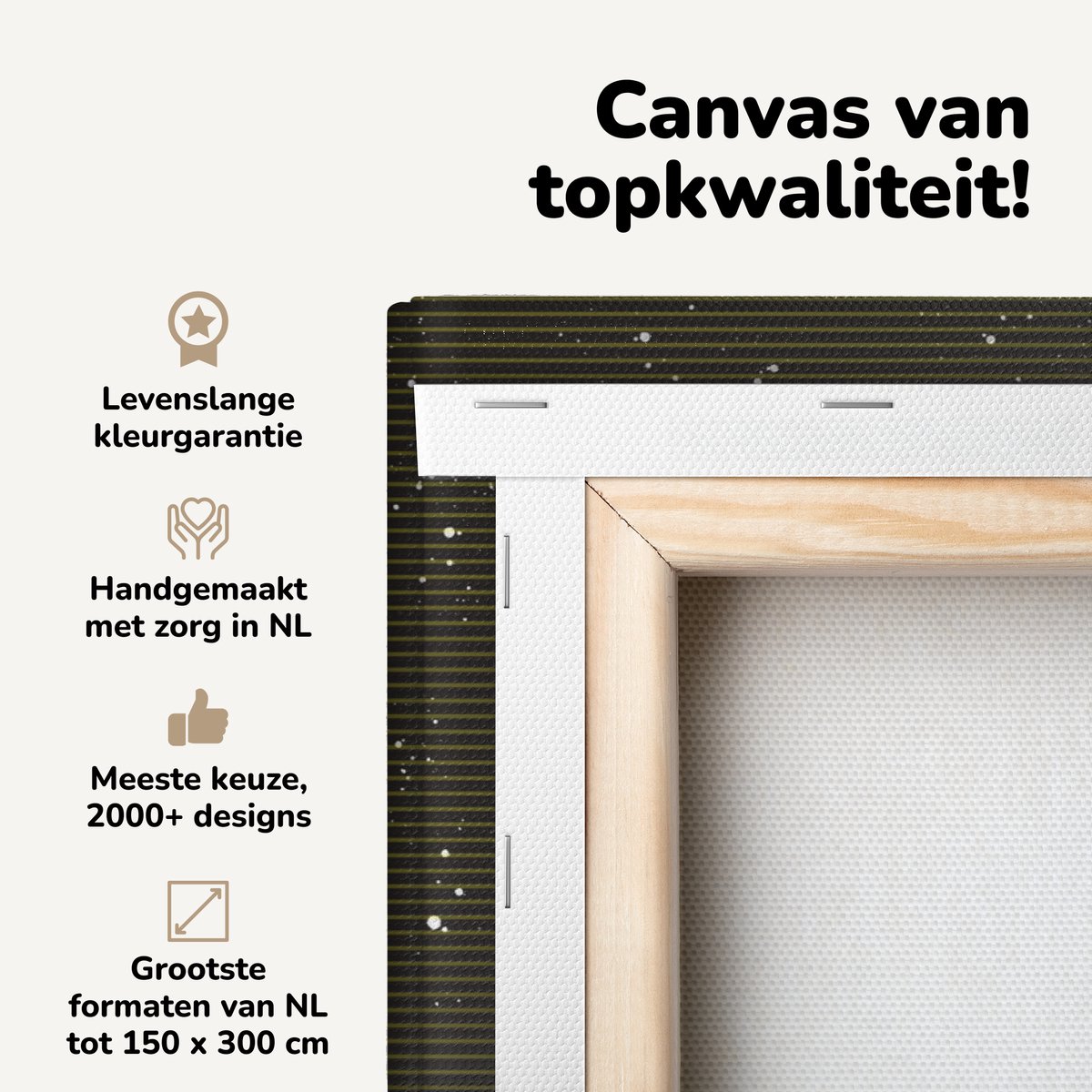 Canvas schilderij 90x60 cm - Wanddecoratie Vintage - Astronaut - BBQ - Muurdecoratie woonk